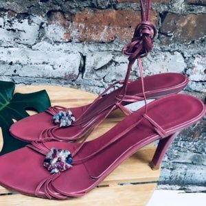 ZARA Wrap Around Heels